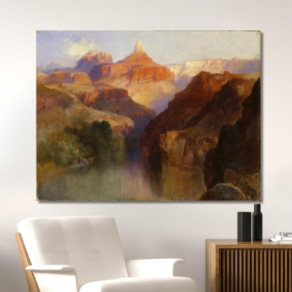 Picco Di Zoroastro Grand Canyon Arizona Thomas Moran tmr100 quadro stampato su tela