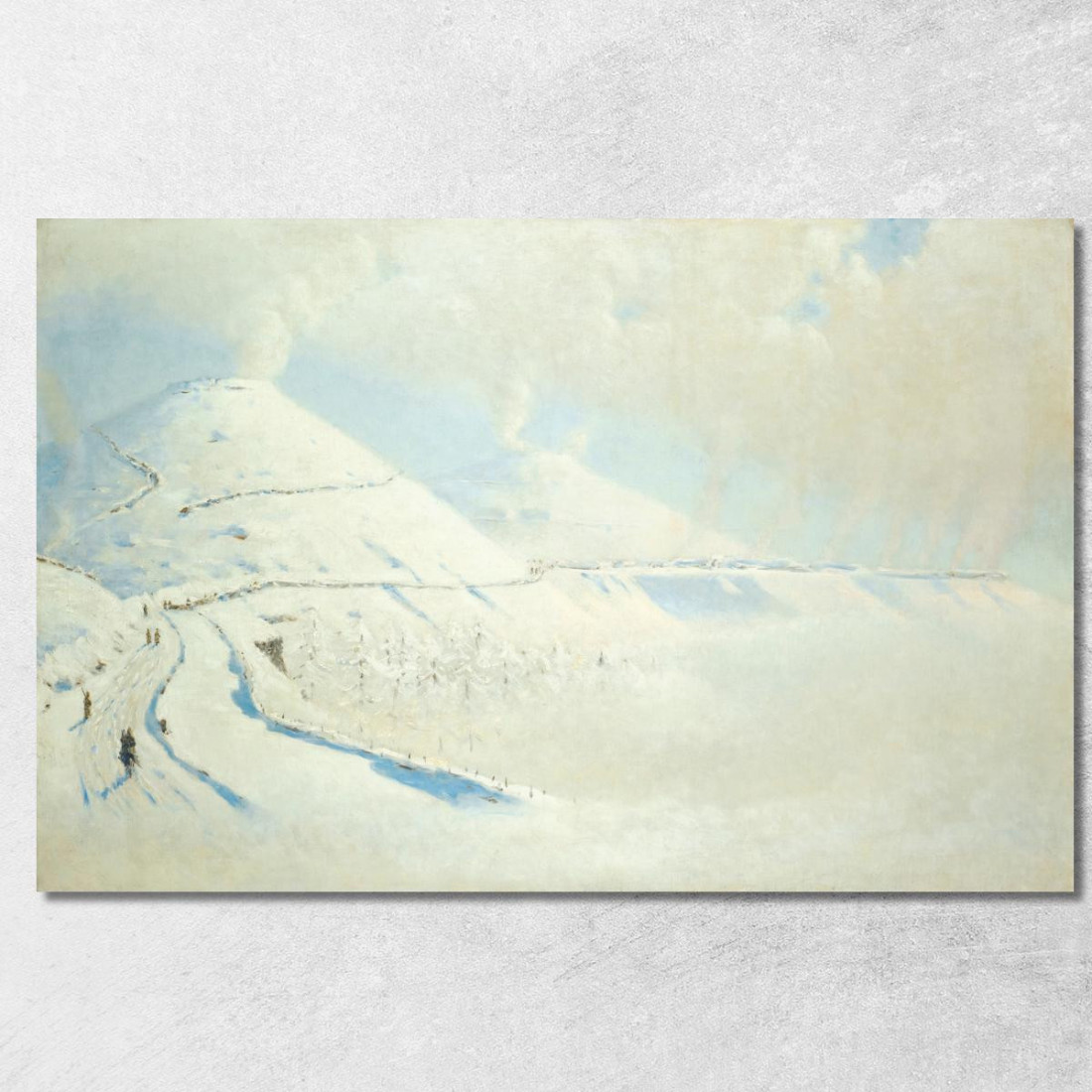 Passo Shipka Vasily Vereshchagin vvr49 quadro stampato su tela Passo Shipka Vasily Vereshchagin vvr49 quadro stampato su tela