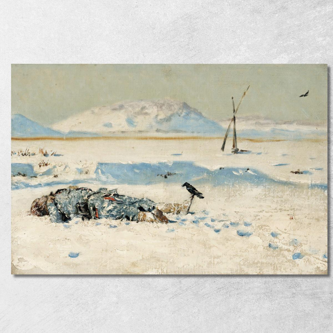 Il Soldato Caduto Vasily Vereshchagin vvr60 quadro stampato su tela Il Soldato Caduto Vasily Vereshchagin vvr60 quadro stampato su tela