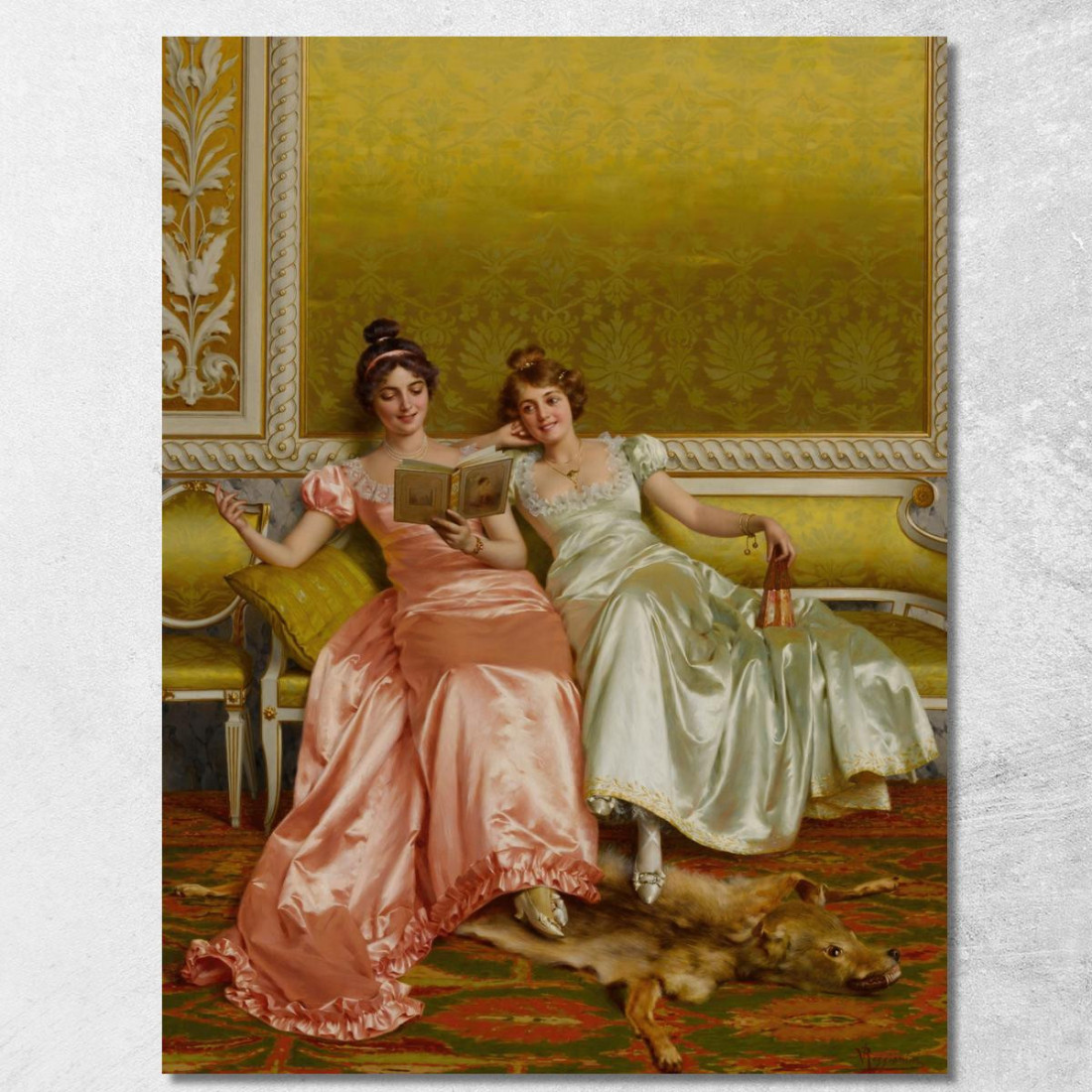Un Capitolo Divertente Vittorio Reggianini vrg6 quadro stampato su tela Un Capitolo Divertente Vittorio Reggianini vrg6 quadro stampato su tela