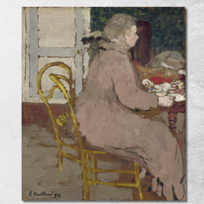 Colazione Édouard Vuillard evu13 quadro stampato su tela