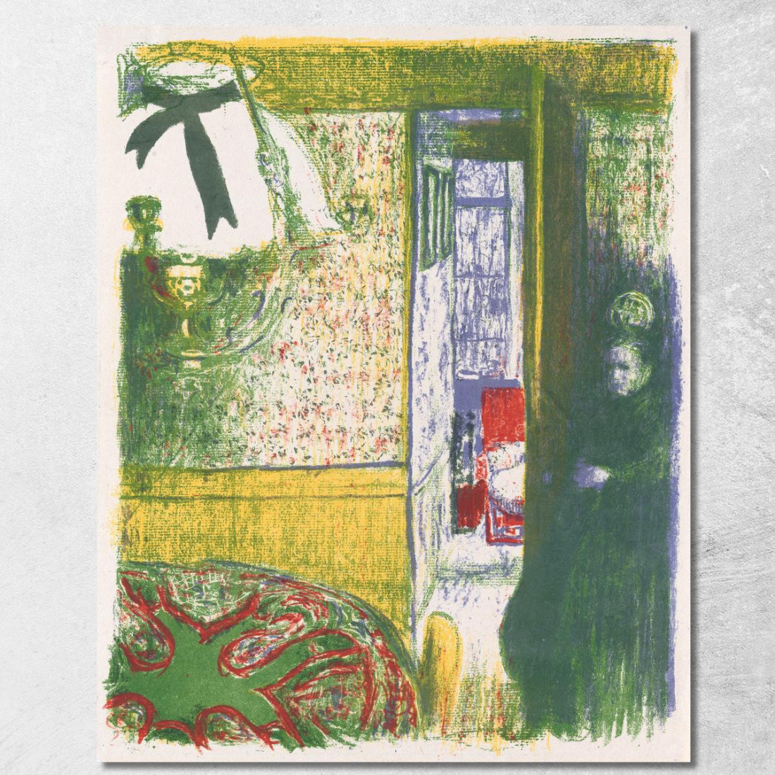 Sospensione Interna Édouard Vuillard evu34 quadro stampato su tela Sospensione Interna Édouard Vuillard evu34 quadro stampato su tela