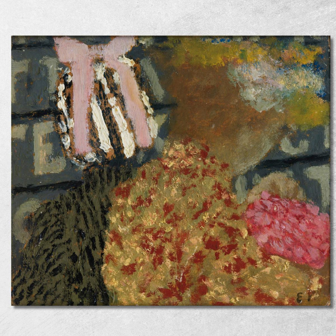 L'Infermiera Édouard Vuillard evu53 quadro stampato su tela L'Infermiera Édouard Vuillard evu53 quadro stampato su tela