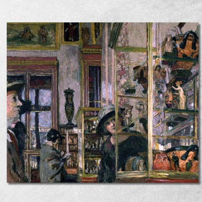 La Sala Clarac Édouard Vuillard evu56 quadro stampato su tela