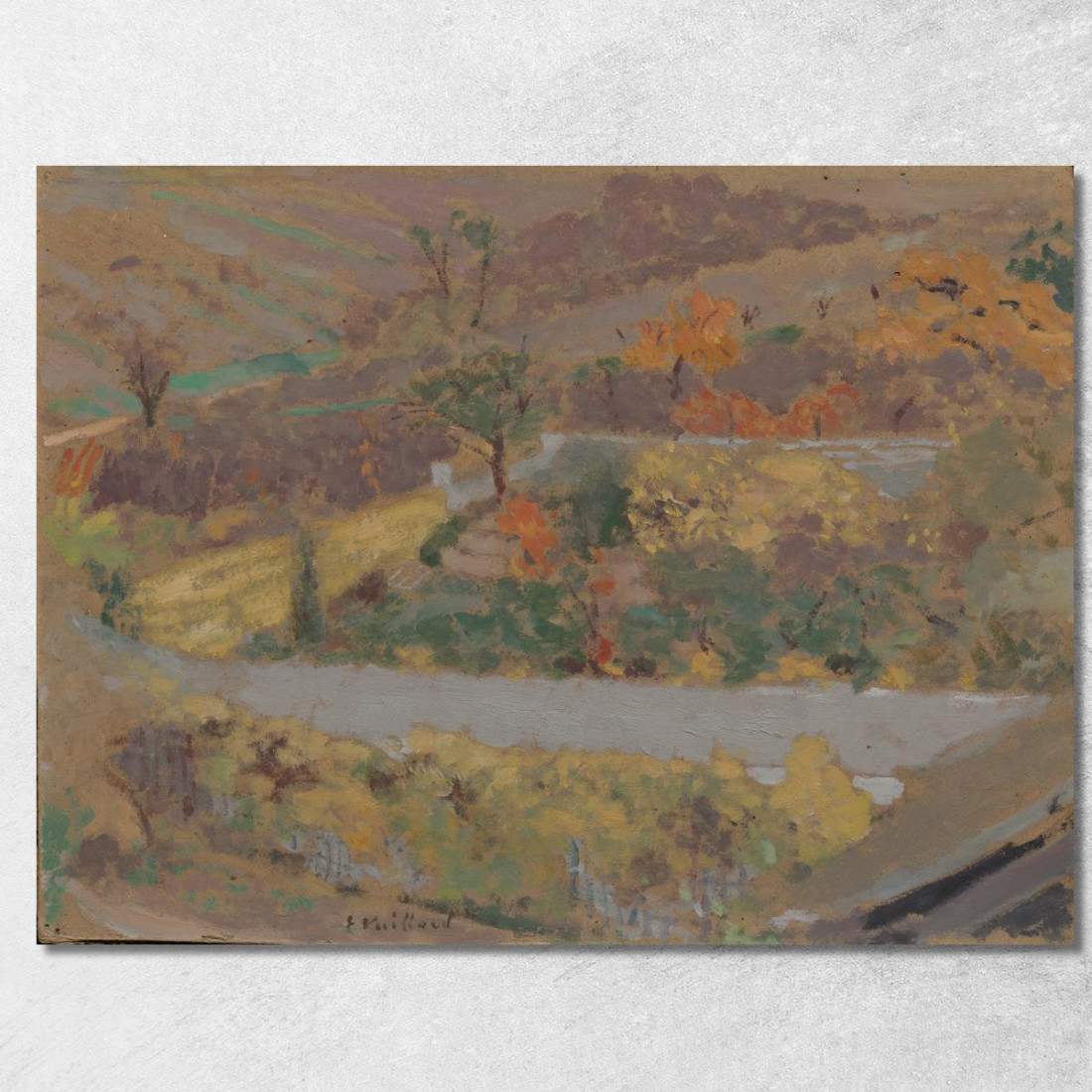 Frutteto Édouard Vuillard evu128 quadro stampato su tela Frutteto Édouard Vuillard evu128 quadro stampato su tela