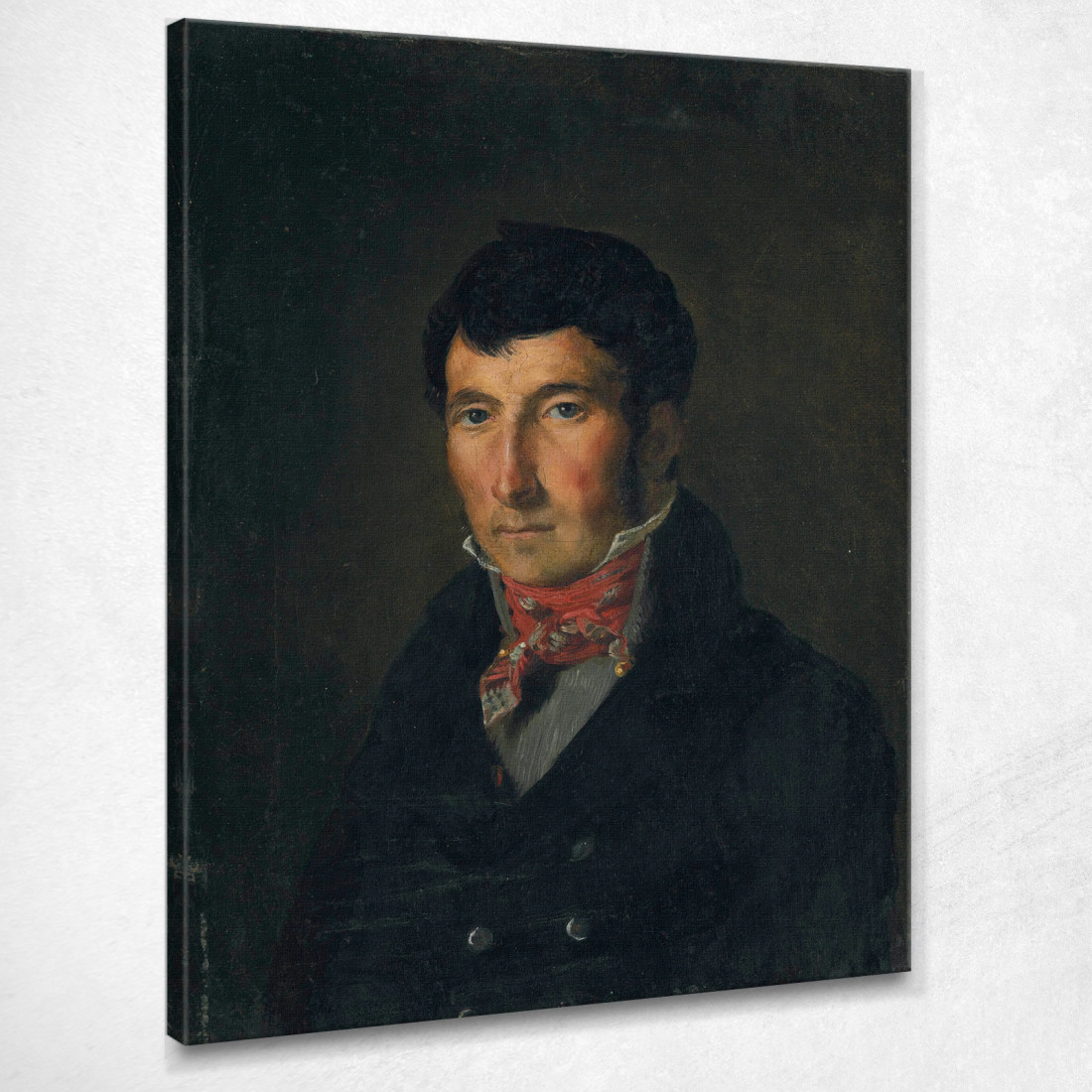 Ritratto Di Fougerat Eugène Delacroix edx91 quadro stampato su tela Ritratto Di Fougerat Eugène Delacroix edx91 quadro stampato su tela