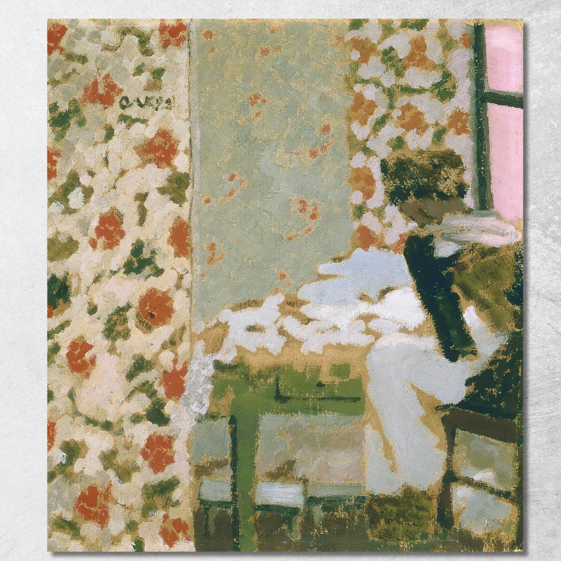 La Sarta Édouard Vuillard evu165 quadro stampato su tela La Sarta Édouard Vuillard evu165 quadro stampato su tela