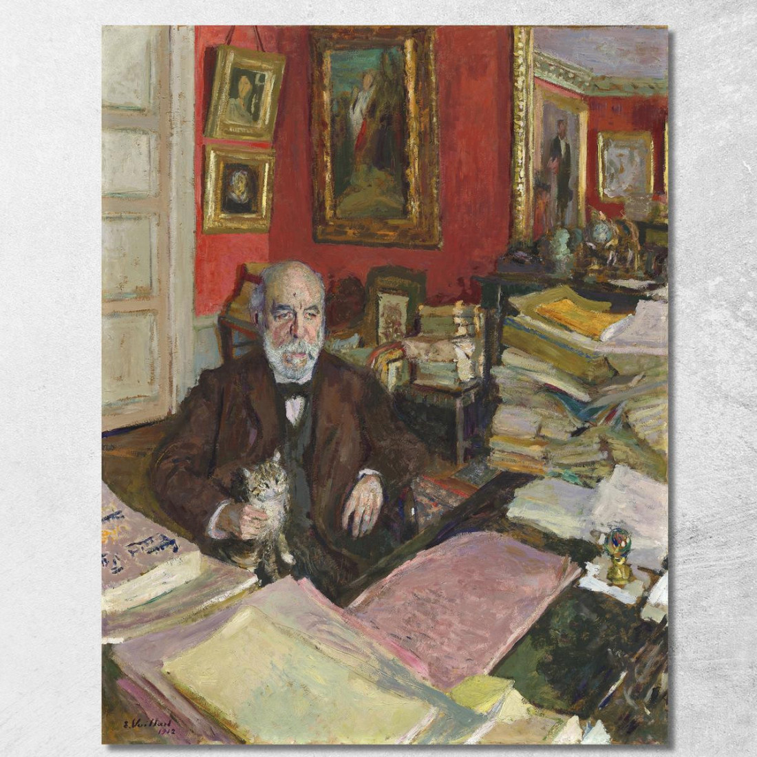 Teodoro Duret Édouard Vuillard evu170 quadro stampato su tela