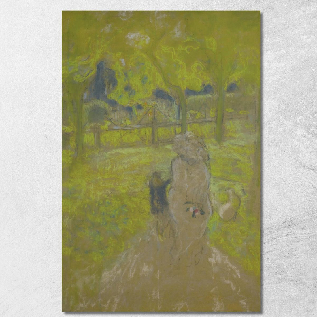Studio Per Sunny Morning Édouard Vuillard evu184 quadro stampato su tela Studio Per Sunny Morning Édouard Vuillard evu184 quadro stampato su tela