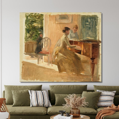 Nel Salotto Di Haiko Albert Edelfelt aed41 quadro stampato su tela