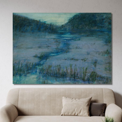 Paludi Al Tramonto Alice Pike Barney apb71 quadro stampato su tela