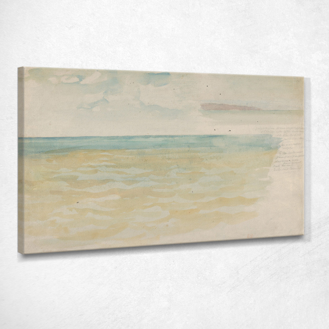 Il Mare A Dieppe Eugène Delacroix edx140 quadro stampato su tela Il Mare A Dieppe Eugène Delacroix edx140 quadro stampato su tela