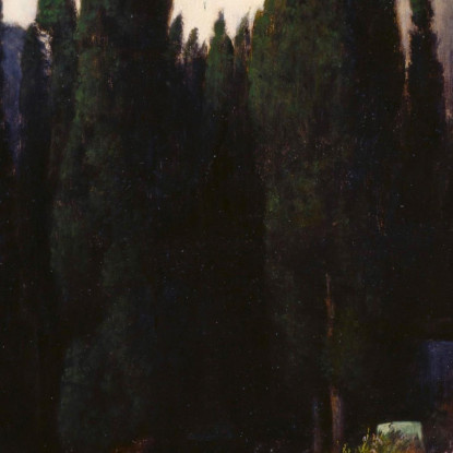 L'Isola Dei Morti Iii Arnold Böcklin abk9 quadro stampato su tela