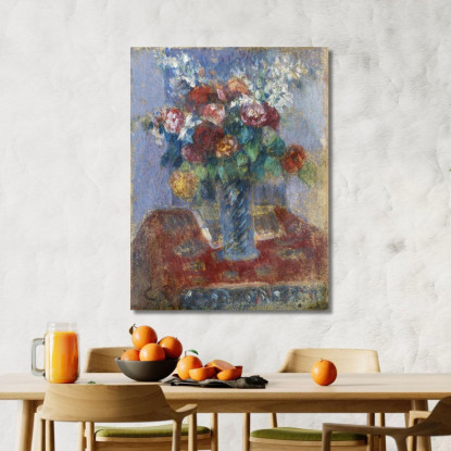 Mazzo Di Fiori Del 1900 Circa Camille Pissarro cps16 quadro stampato su tela