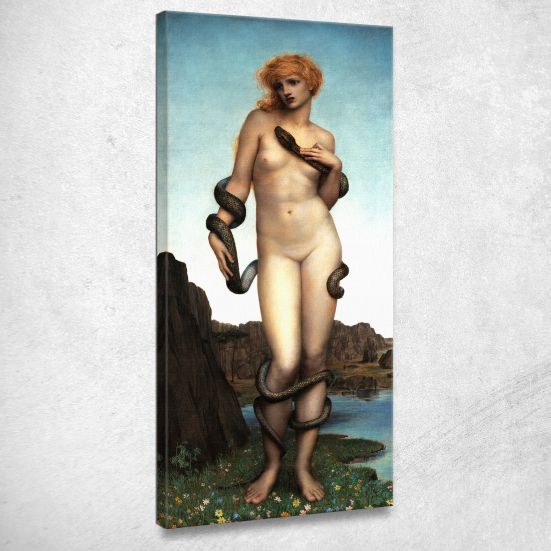Cadmo E Armonia Evelyn De Morgan emg7 quadro stampato su tela Cadmo E Armonia Evelyn De Morgan emg7 quadro stampato su tela