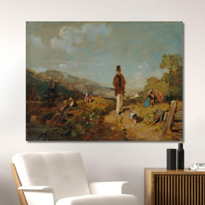 Lì Hagestolz Carl Spitzweg csp11 quadro stampato su tela