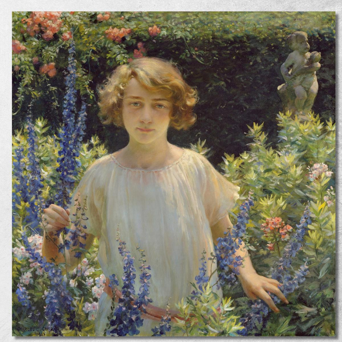 Betty Gallowhur Betty Newell Charles Courtney Curran ccc6 quadro stampato su tela