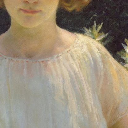 Betty Gallowhur Betty Newell Charles Courtney Curran ccc6 quadro stampato su tela