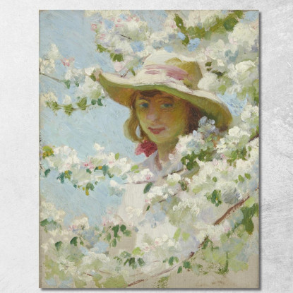 Senza Titolo Charles Courtney Curran ccc31 quadro stampato su tela