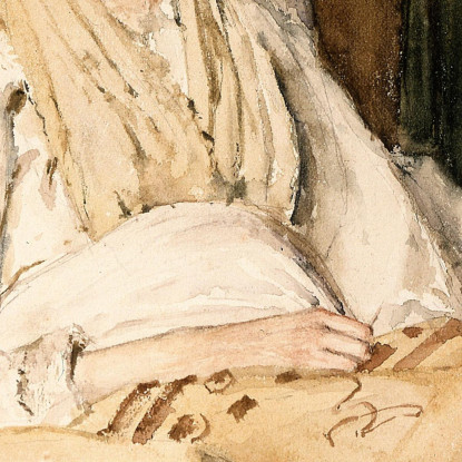 Maud Cucito Childe Hassam chs37 quadro stampato su tela