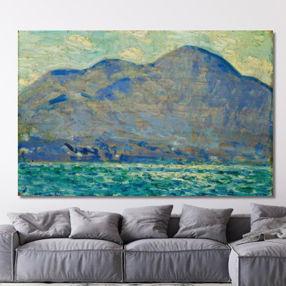 Monte Beacon A Newburgh Childe Hassam chs41 quadro stampato su tela