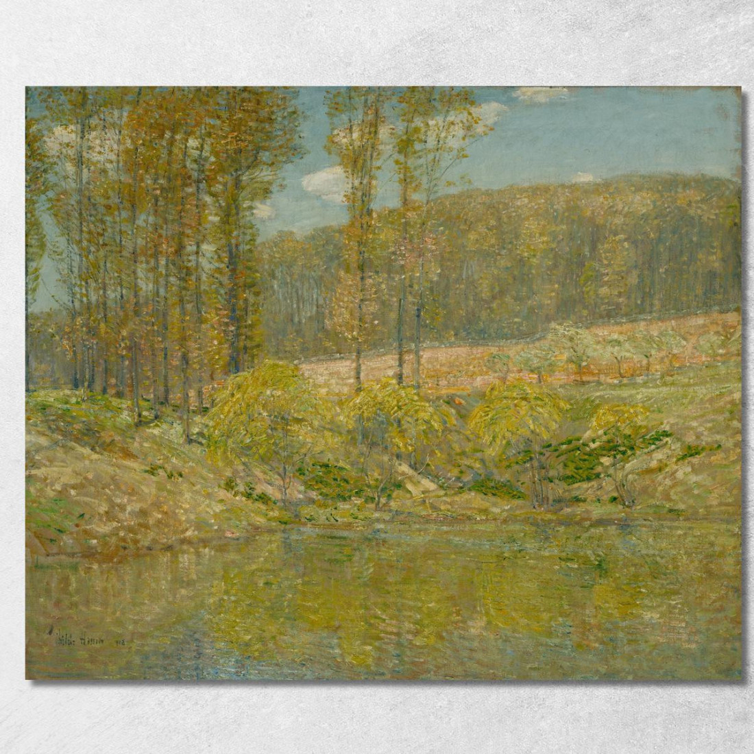 Primavera Navesink Highlands Childe Hassam chs64 quadro stampato su tela Primavera Navesink Highlands Childe Hassam chs64 quadro stampato su tela