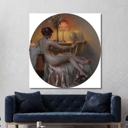 Il Boudoir Delphin Enjolras dej20 quadro stampato su tela