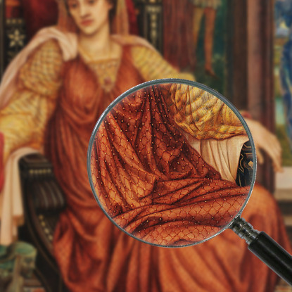 La Clessidra Evelyn De Morgan emg42 quadro stampato su tela