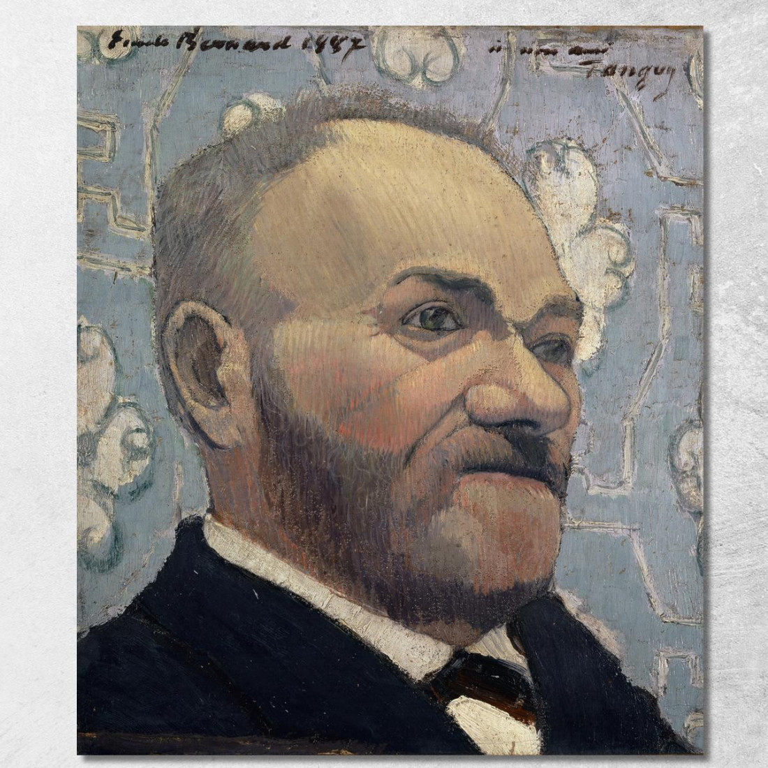 Ritratto Di Padre Tanguy Emile Bernard ebr37 quadro stampato su tela Ritratto Di Padre Tanguy Emile Bernard ebr37 quadro stampato su tela