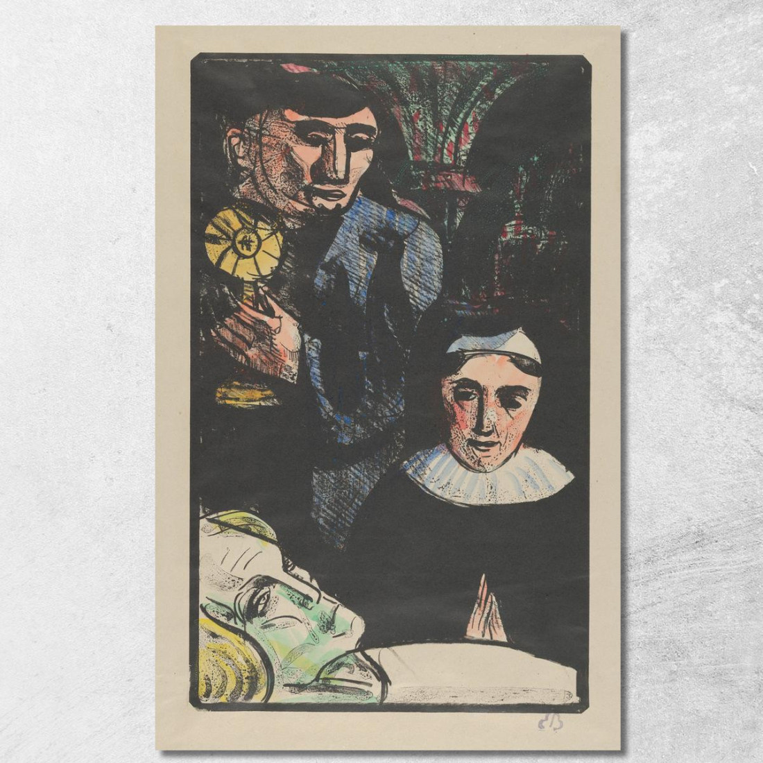 La Vecchia Di Berkeley Emile Bernard ebr47 quadro stampato su tela La Vecchia Di Berkeley Emile Bernard ebr47 quadro stampato su tela