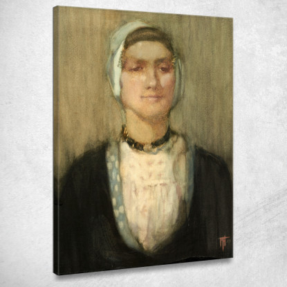 Una Ragazza Olandese Frances Hodgkins fhd2 quadro stampato su tela