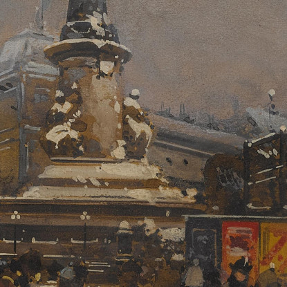 Piazza Della Repubblica Eugène Galien-Laloue egl57 quadro stampato su tela