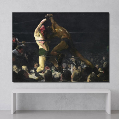 Entrambi I Membri Di Questo Club George Wesley Bellows gwb6 quadro stampato su tela