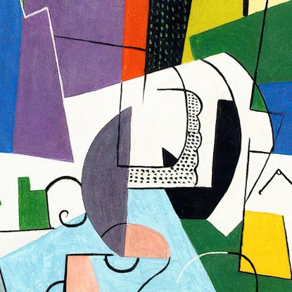 Composizione 3 Georges Valmier gvl25 quadro stampato su tela