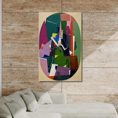 Fuga 2 Georges Valmier gvl36 quadro stampato su tela