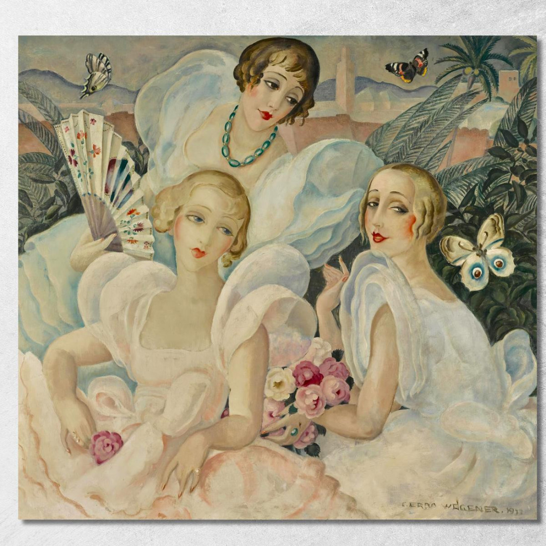 Le Donne Fatali Gerda Wegener gwg9 quadro stampato su tela Le Donne Fatali Gerda Wegener gwg9 quadro stampato su tela