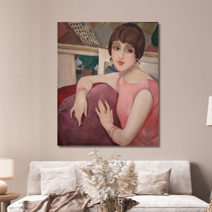 Lili Elbe Einar Wegener Gerda Wegener gwg10 quadro stampato su tela