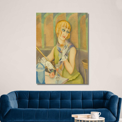 E' Sull'Elba Gerda Wegener gwg11 quadro stampato su tela