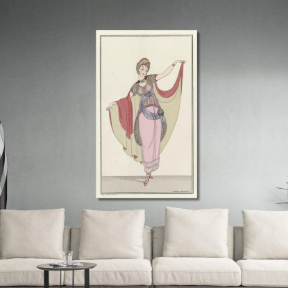 Abito Da Ballo Gerda Wegener gwg21 quadro stampato su tela