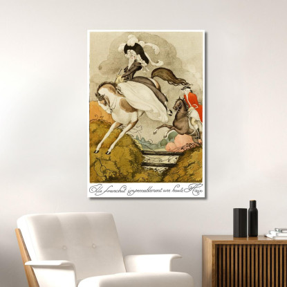 Sui Tacchi Rossi Pl 08 Gerda Wegener gwg32 quadro stampato su tela
