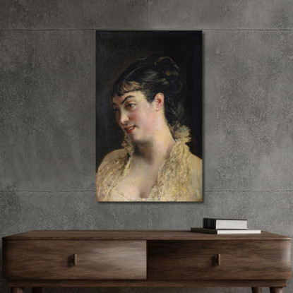 La Bella Donna Giovanni Boldini gbd29 quadro stampato su tela