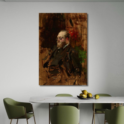 Ritratto Di Ferdinando Bryndza Giovanni Boldini gbd58 quadro stampato su tela