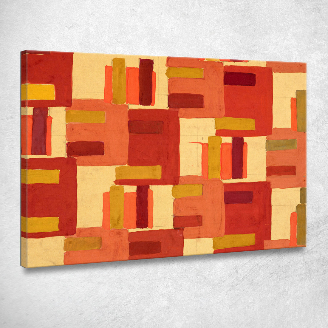 Senza Titolo Design Tessile N. Iv Frances Hodgkins fhd53 quadro stampato su tela Senza Titolo Design Tessile N. Iv Frances Hodgkins fhd53 quadro stampato su tela