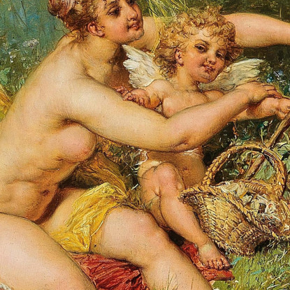 Pesca Hans Zatzka hzt21 quadro stampato su tela