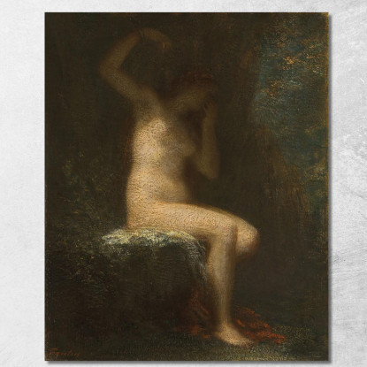 Arianna Abbandonata Henri Fantin-Latour hft6 quadro stampato su tela
