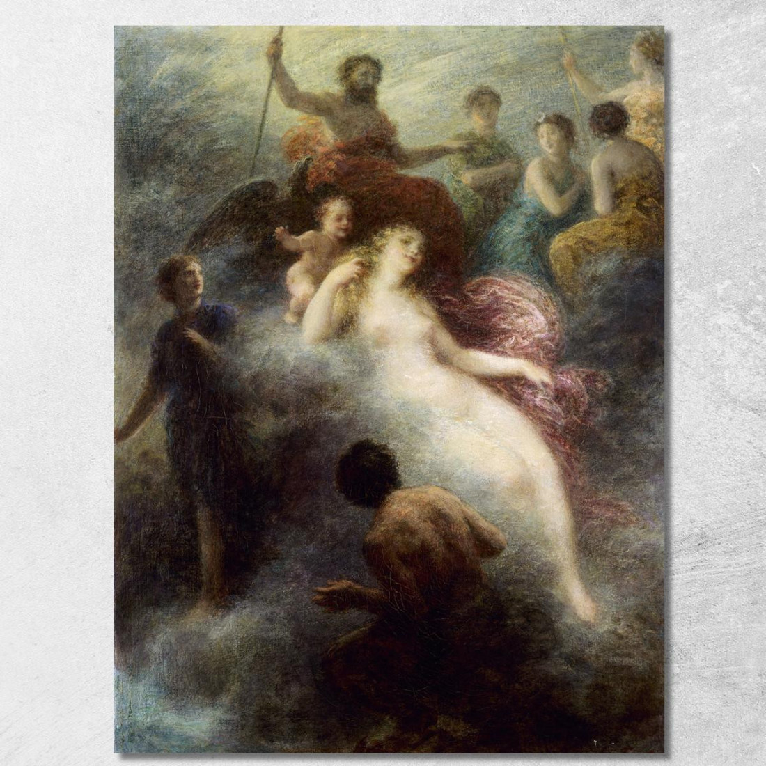 Il Satiro Henri Fantin-Latour hft47 quadro stampato su tela Il Satiro Henri Fantin-Latour hft47 quadro stampato su tela
