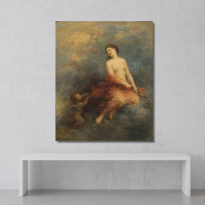 L'Aurora Henri Fantin-Latour hft50 quadro stampato su tela