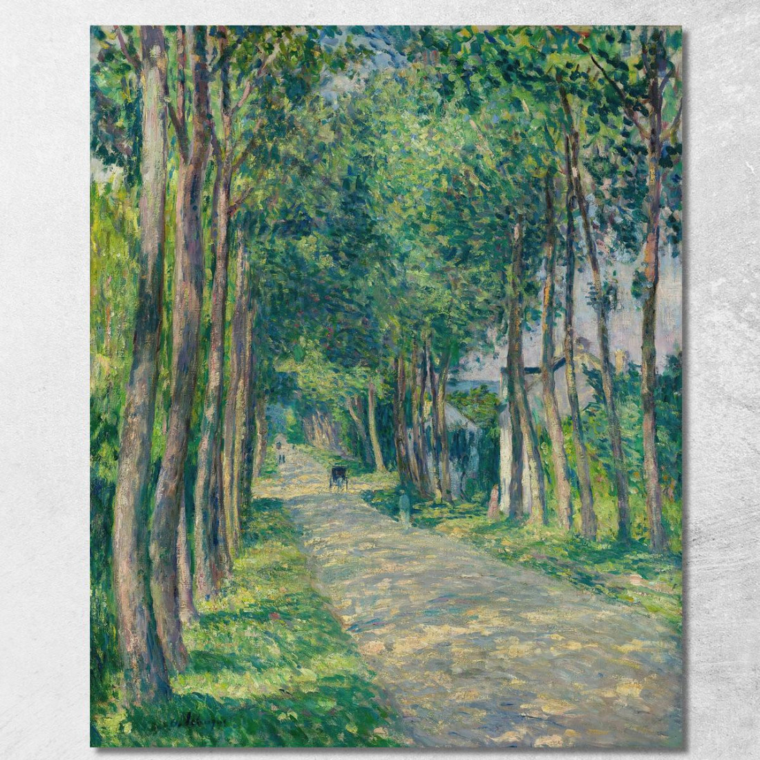 Intoppo Su Una Strada Soleggiata Henri Lebasque hlb1 quadro stampato su tela Intoppo Su Una Strada Soleggiata Henri Lebasque hlb1 quadro stampato su tela
