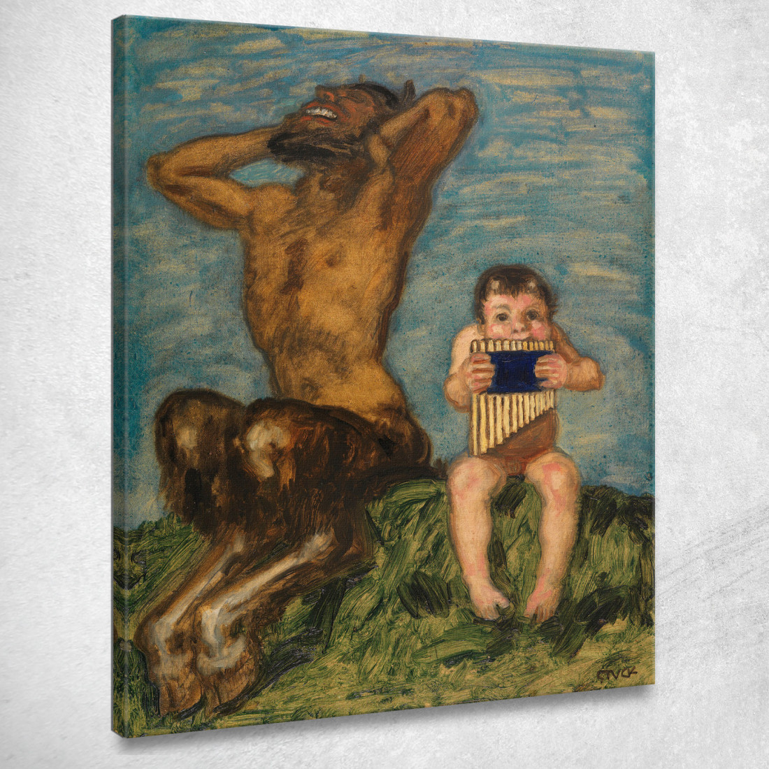 Dissonanza Franz von Stuck fvs26 quadro stampato su tela Dissonanza Franz von Stuck fvs26 quadro stampato su tela