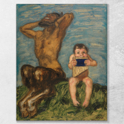 Dissonanza Franz von Stuck fvs26 quadro stampato su tela